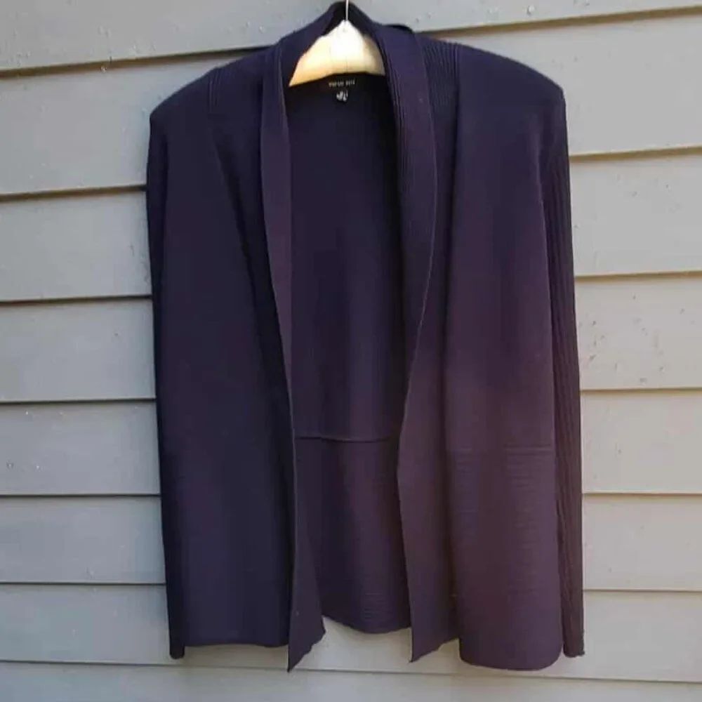 Verve Ami Black Cardigan size Medium